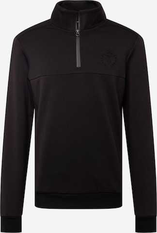 Le Temps Des CerisesSweater majica 'GIRAL' - crna boja: prednji dio
