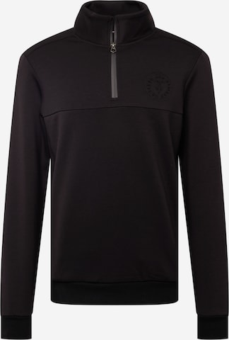 Le Temps Des Cerises Sweatshirt 'GIRAL' in Schwarz: predná strana