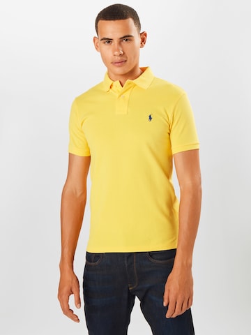 geltona Polo Ralph Lauren Standartinis modelis Marškinėliai 'SSKCSLM1-SHORT SLEEVE-KNIT': priekis