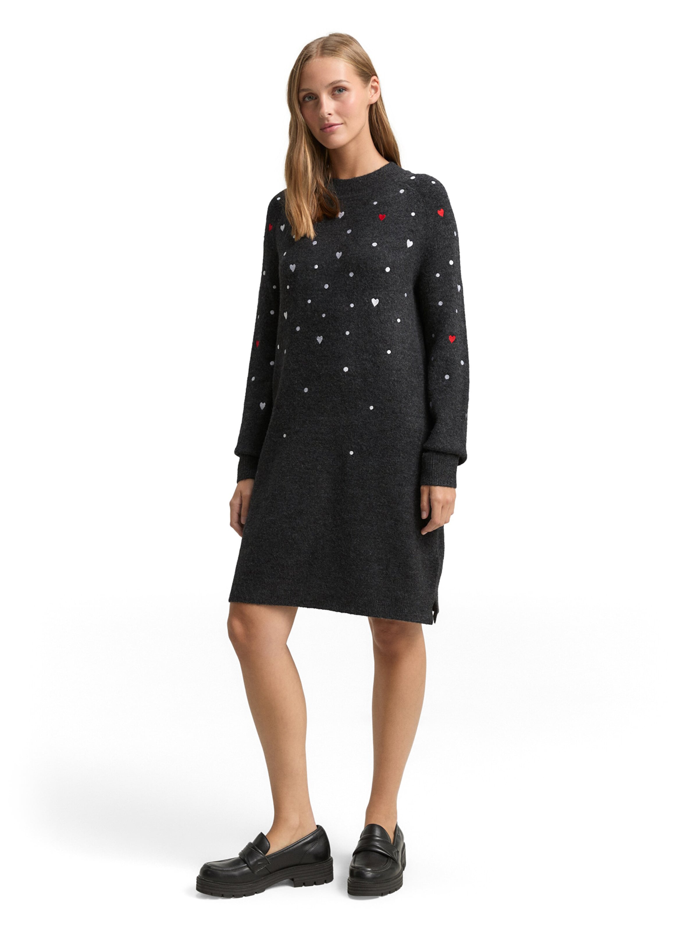 Robes en maille TOM TAILOR DENIM en noir