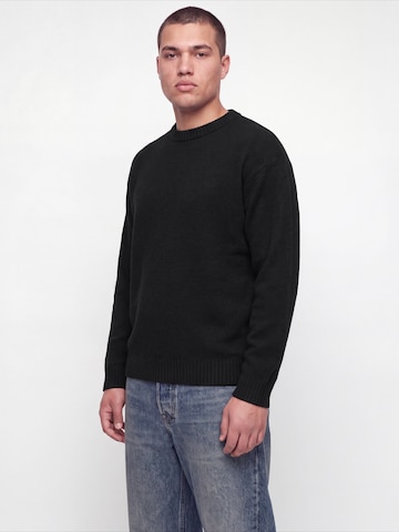 Jack & Jones Plus Pullover 'JJESOHO OLLIE' i sort: forside