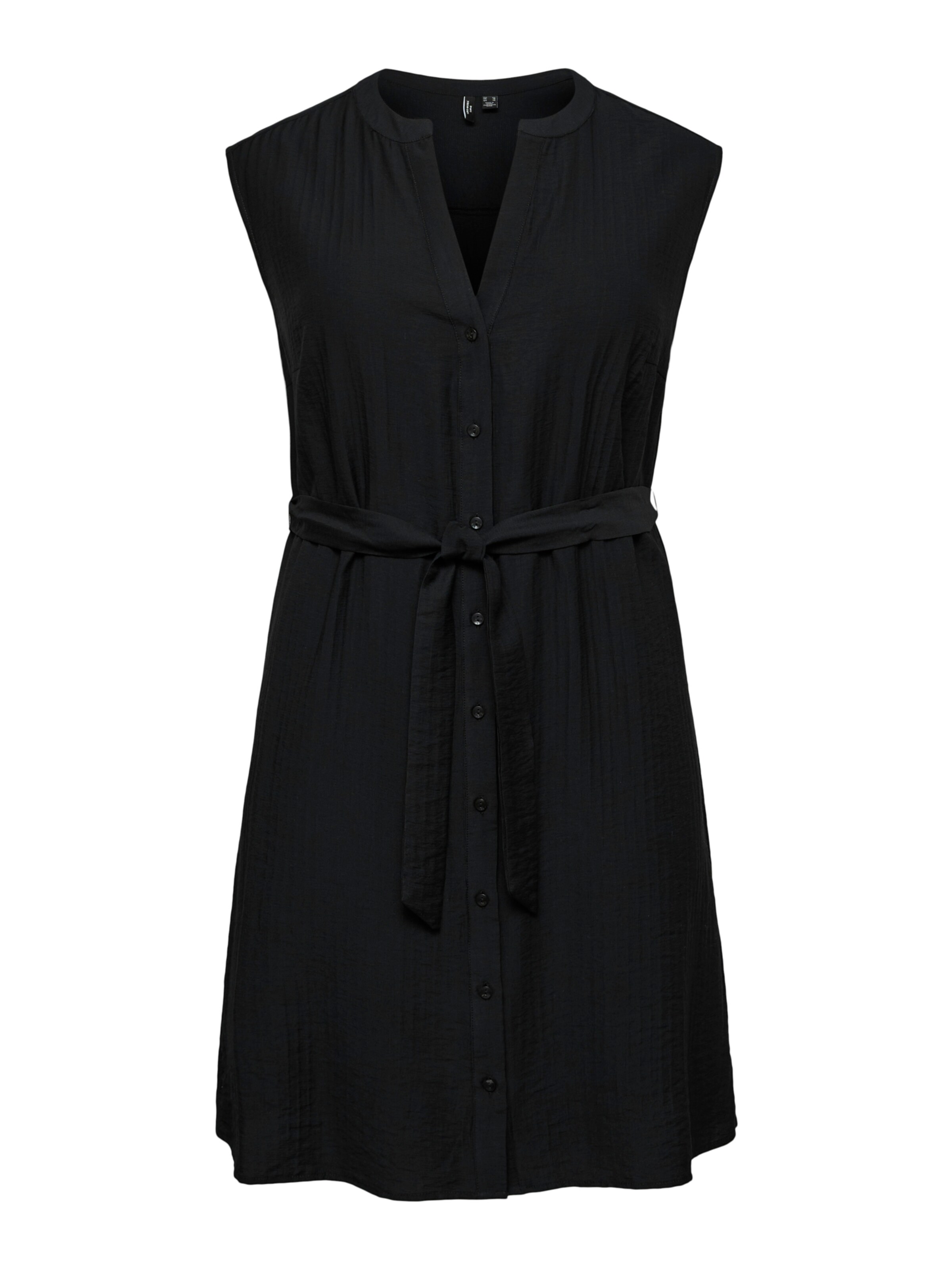 Vero Moda Curve Šaty 'VMCCARO' – černá: přední strana