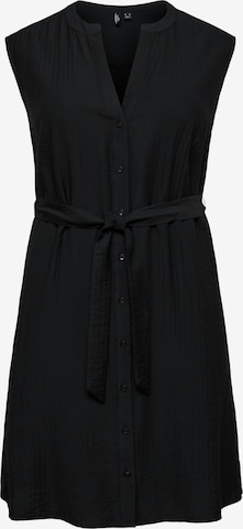 Rochie 'VMCCARO' de la Vero Moda Curve pe negru: față