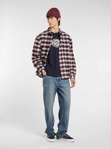 DICKIES - Camisa 'Forth Shaw' em azul