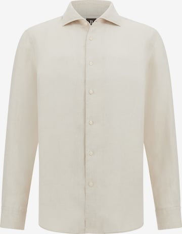 Boggi MilanoRegular Fit Košulja - bež boja: prednji dio