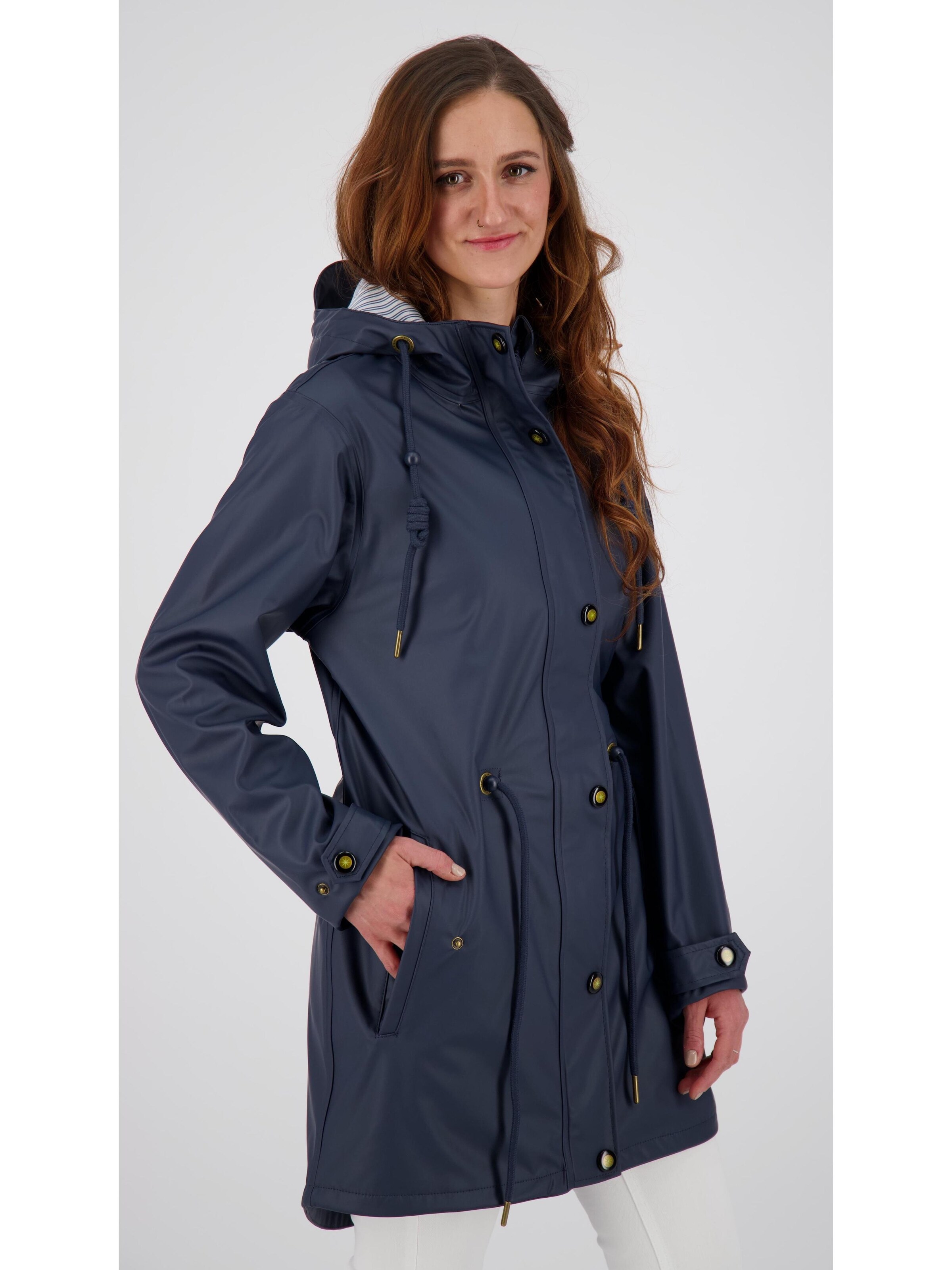 ankerglut Funktionsmantel 'Friesennerz ankerglutliebe WMN'‌ in Blau