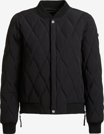 Veste mi-saison khujo en noir : devant