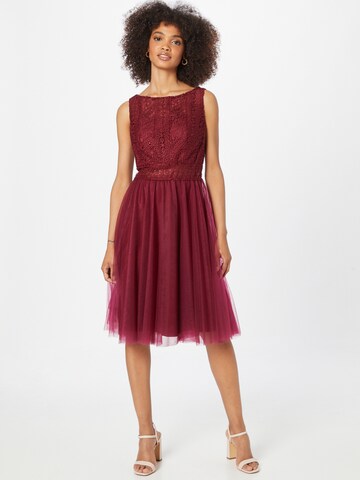 MAGIC NIGHTS Cocktail Dress in Red: front