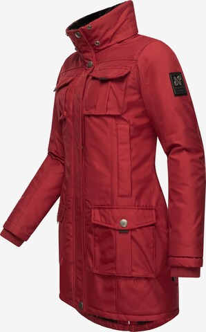 NAVAHOO Toiminnallinen takki 'Tiniis' värissä punainen