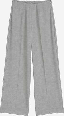 pilka Marc O'Polo Plačios klešnės Kelnės: priekis