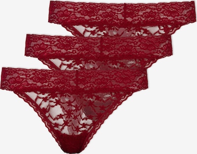 SNOCKS String in XL in weinrot, Produktansicht