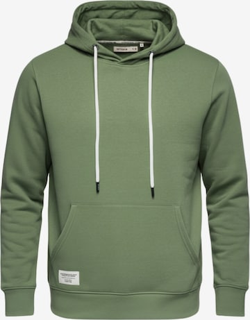 Sweat-shirt Ombre en vert : devant