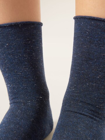 CALZEDONIA Socks in Blue