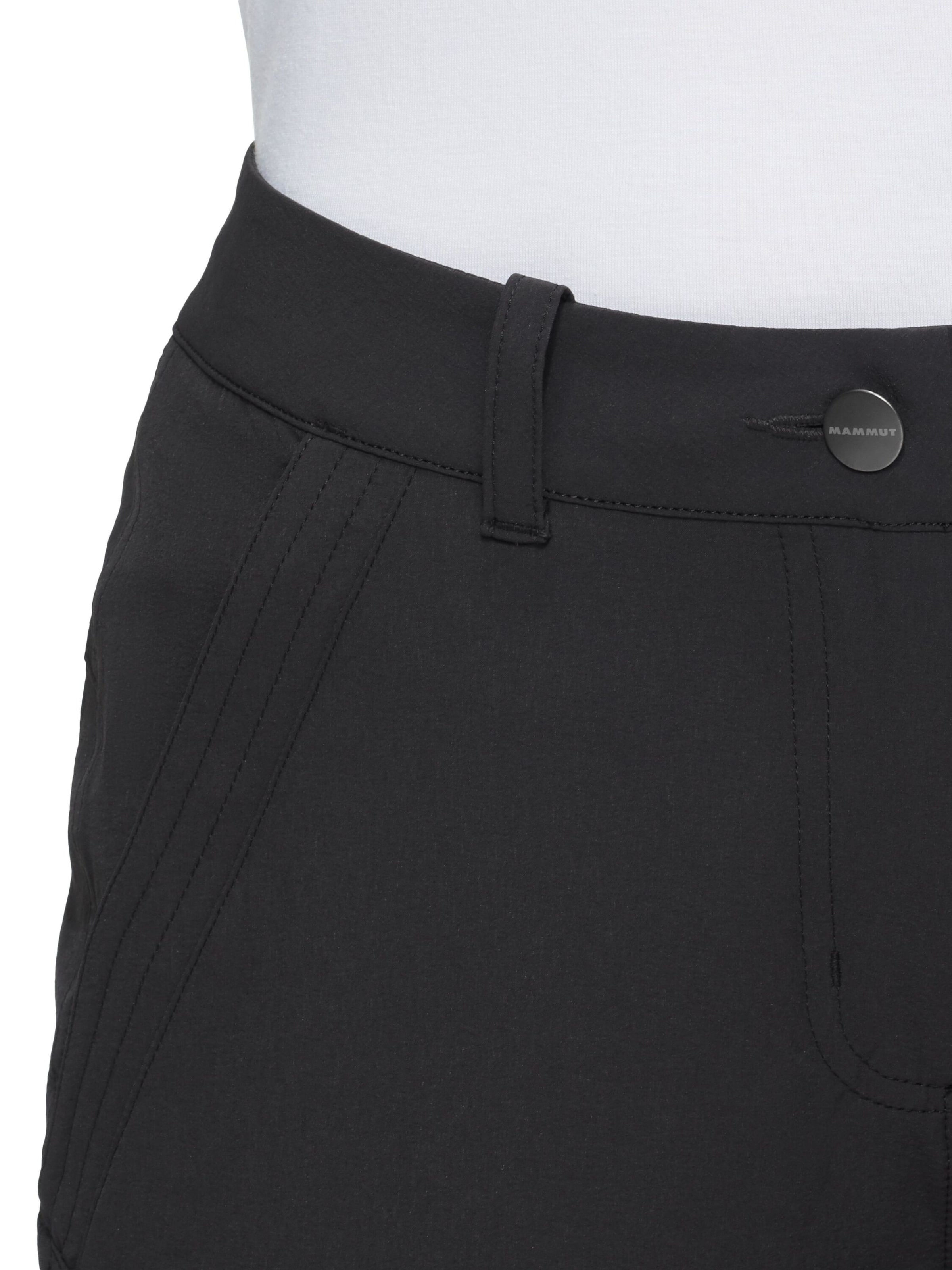 MAMMUT Regular Workout Pants in Black