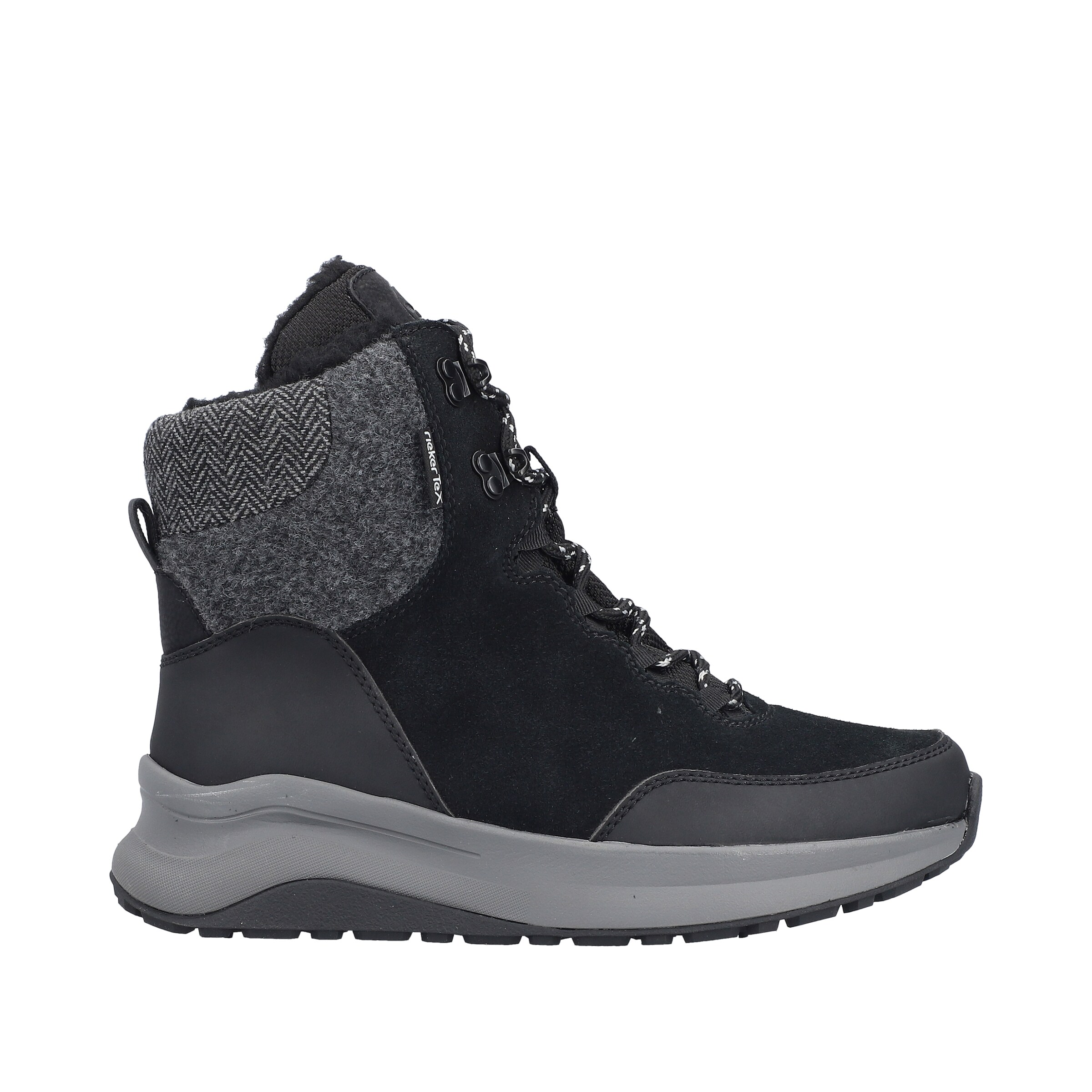 Bottines à lacets 'Z0926' Rieker en noir
