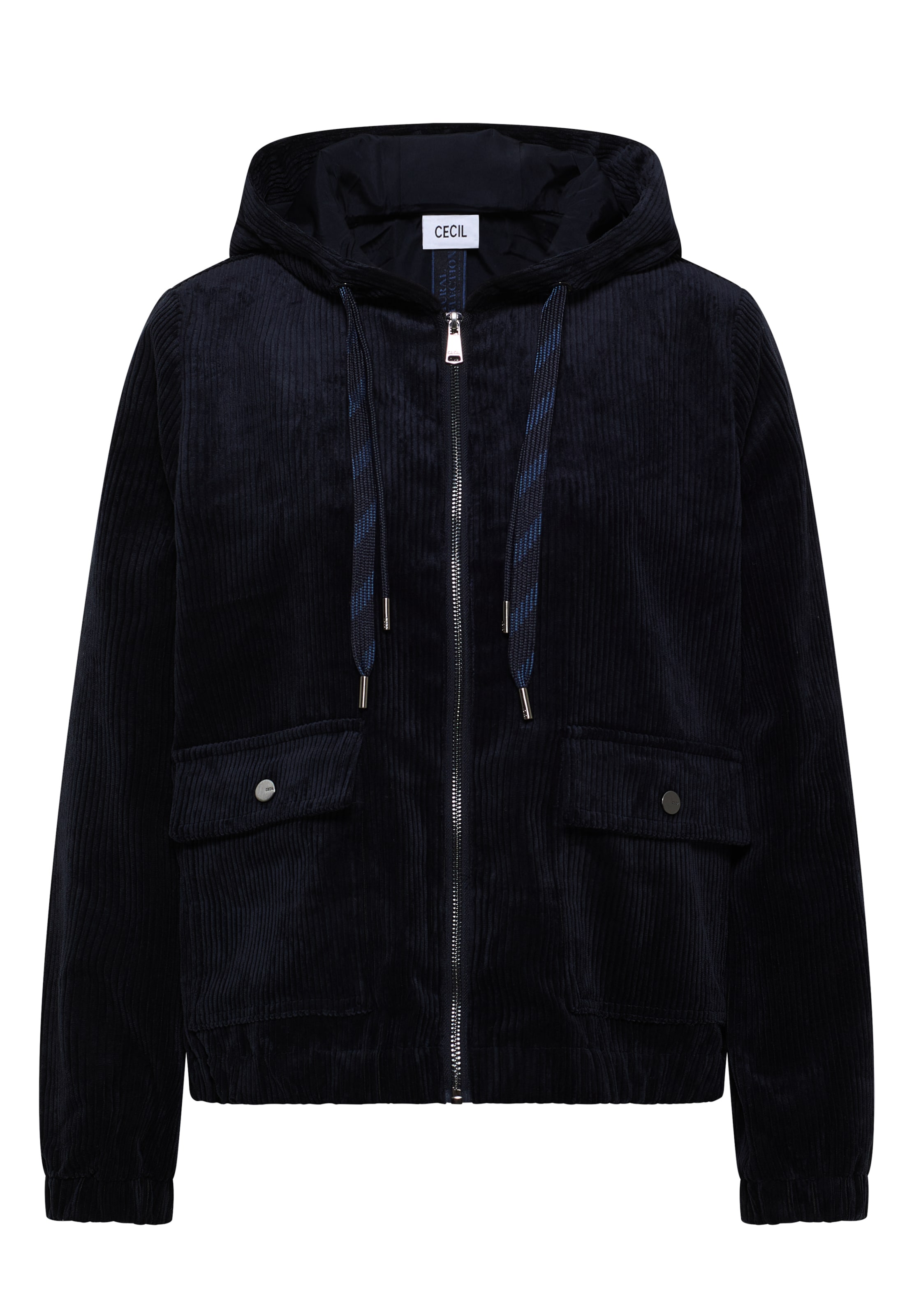 CECIL Jacke in Blau: Vorderseite