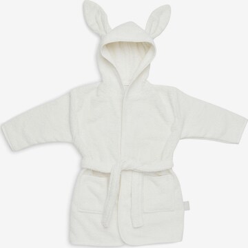 Jollein Bathrobe in White: front