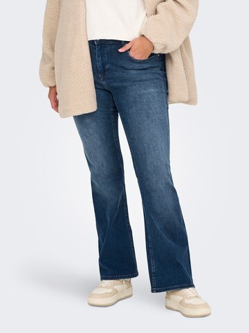 ONLY Carmakoma Boot cut Jeans 'CARWILLY' in Blue: front