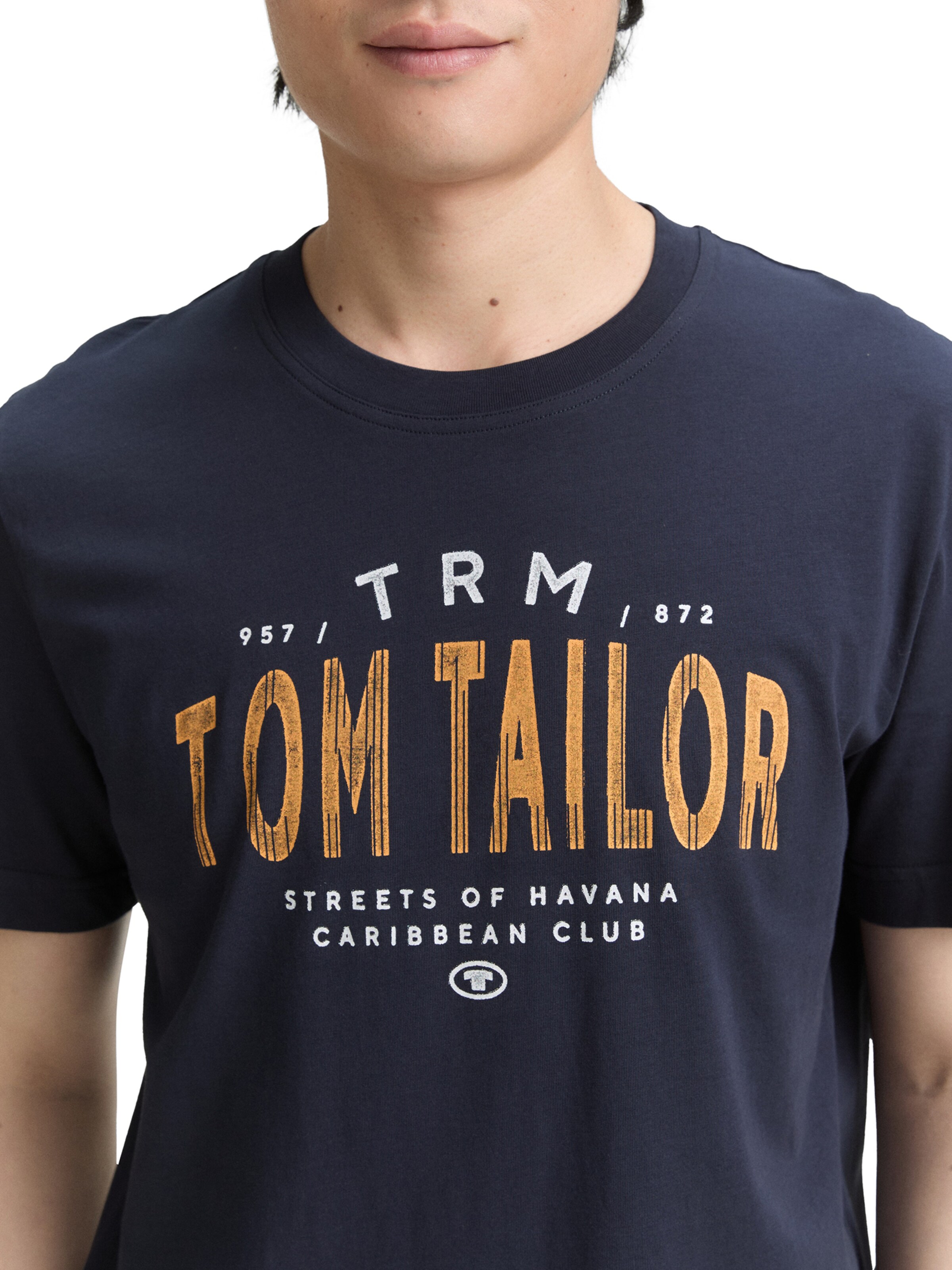 TOM TAILOR Shirt in Blue