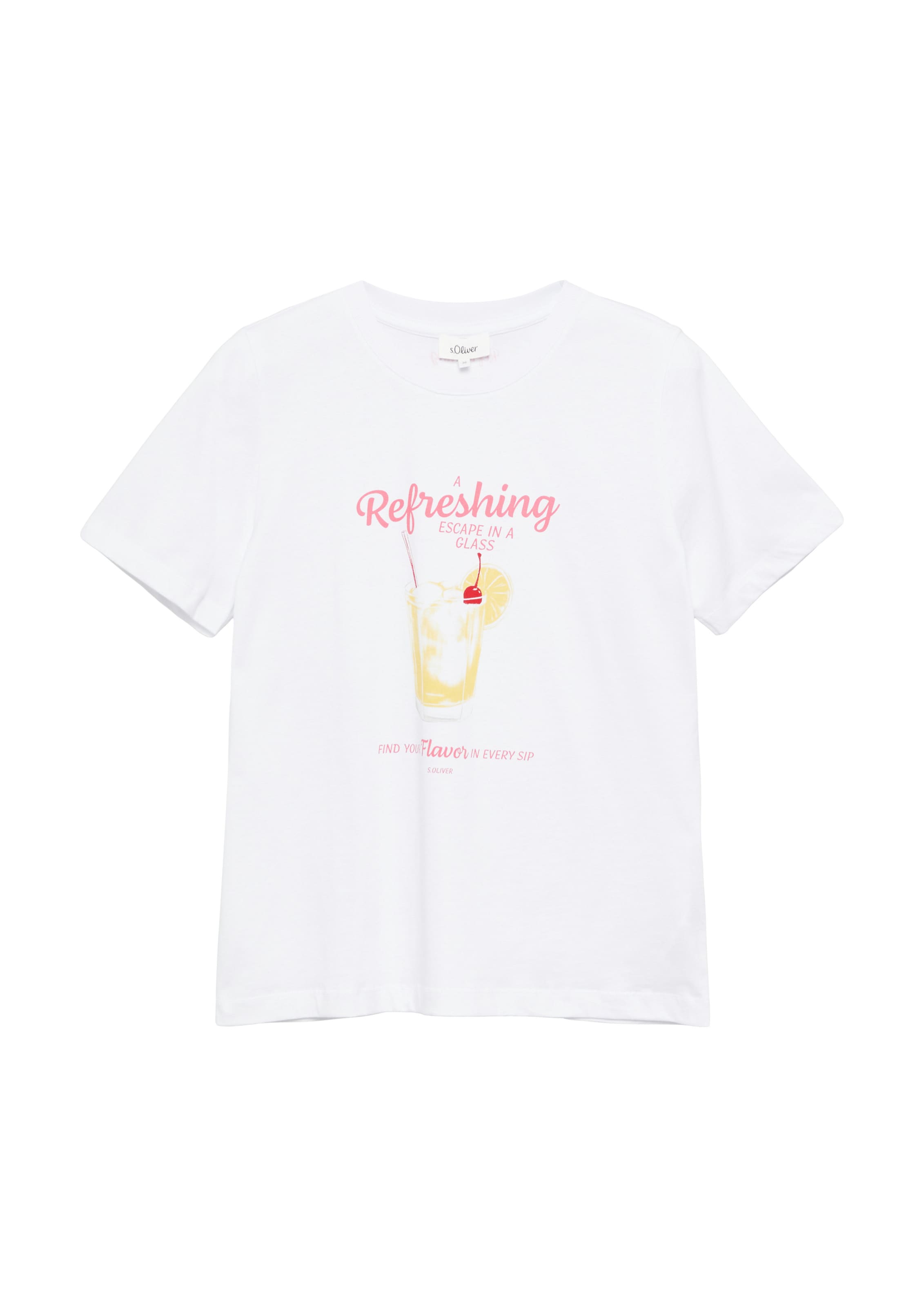 s.Oliver Shirt in White: front