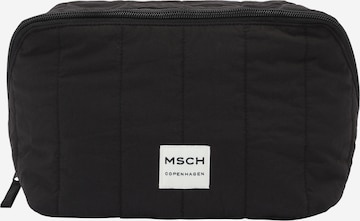 MSCH COPENHAGEN Cosmetic Bag 'Sasja' in Black: front