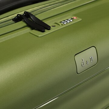 Ensemble de bagages 'Travel Line 4700' D&N en vert