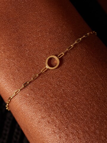 Lucardi Armband in Gold: Vorderseite