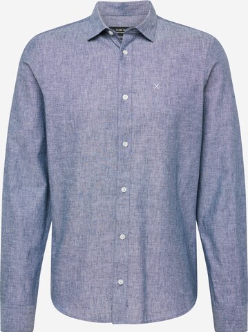 Coupe regular Chemise 'Jamie' Clean Cut Copenhagen en bleu : devant