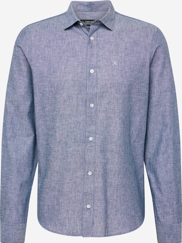 Clean Cut Copenhagen Regular Fit Hemd 'Jamie' in Blau: predná strana