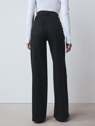 NextWide Leg/ Široke nogavice Traperice - crna boja