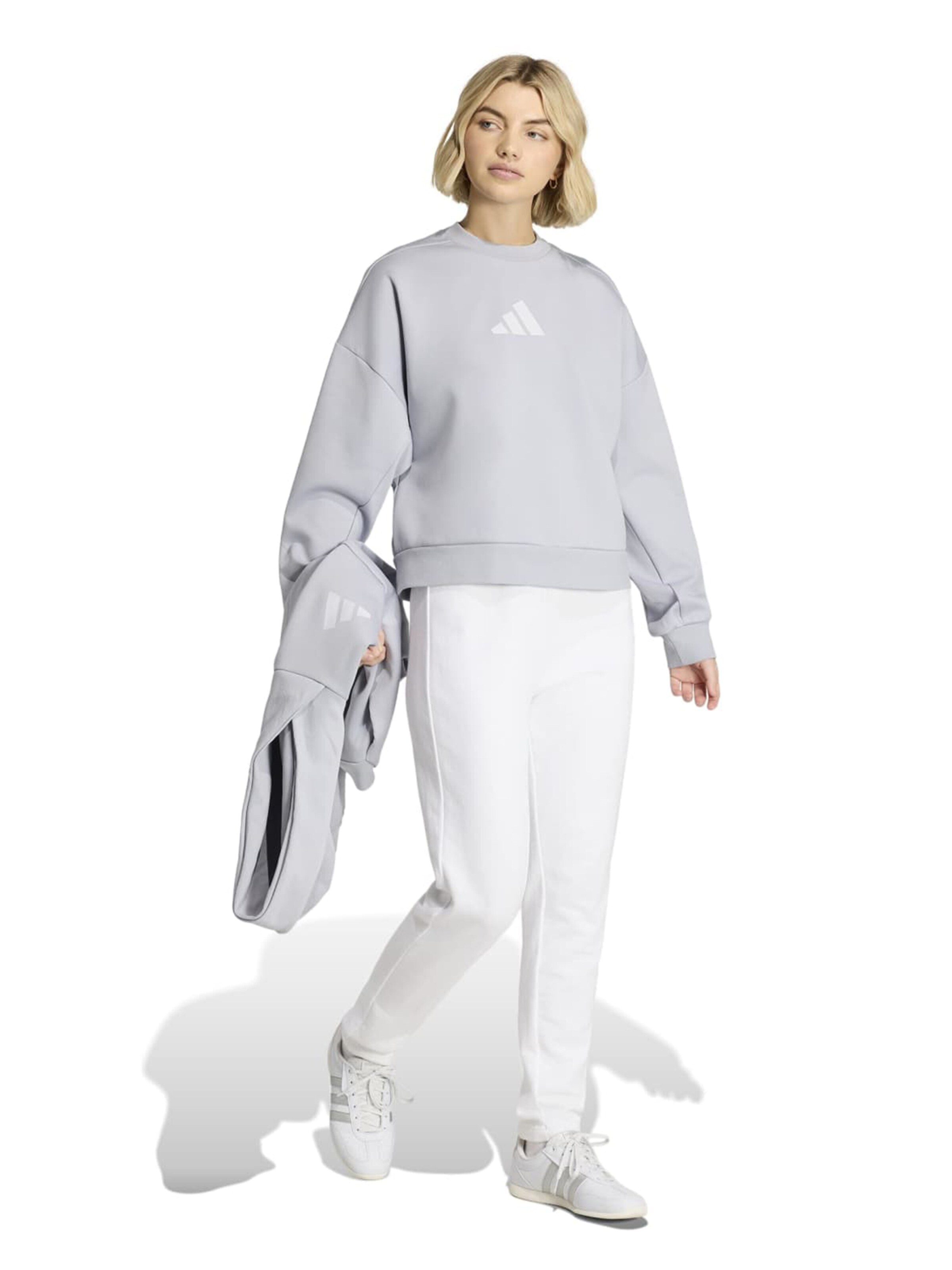 ADIDAS SPORTSWEAR Sportief sweatshirt 'Z.N.E.' in Grijs