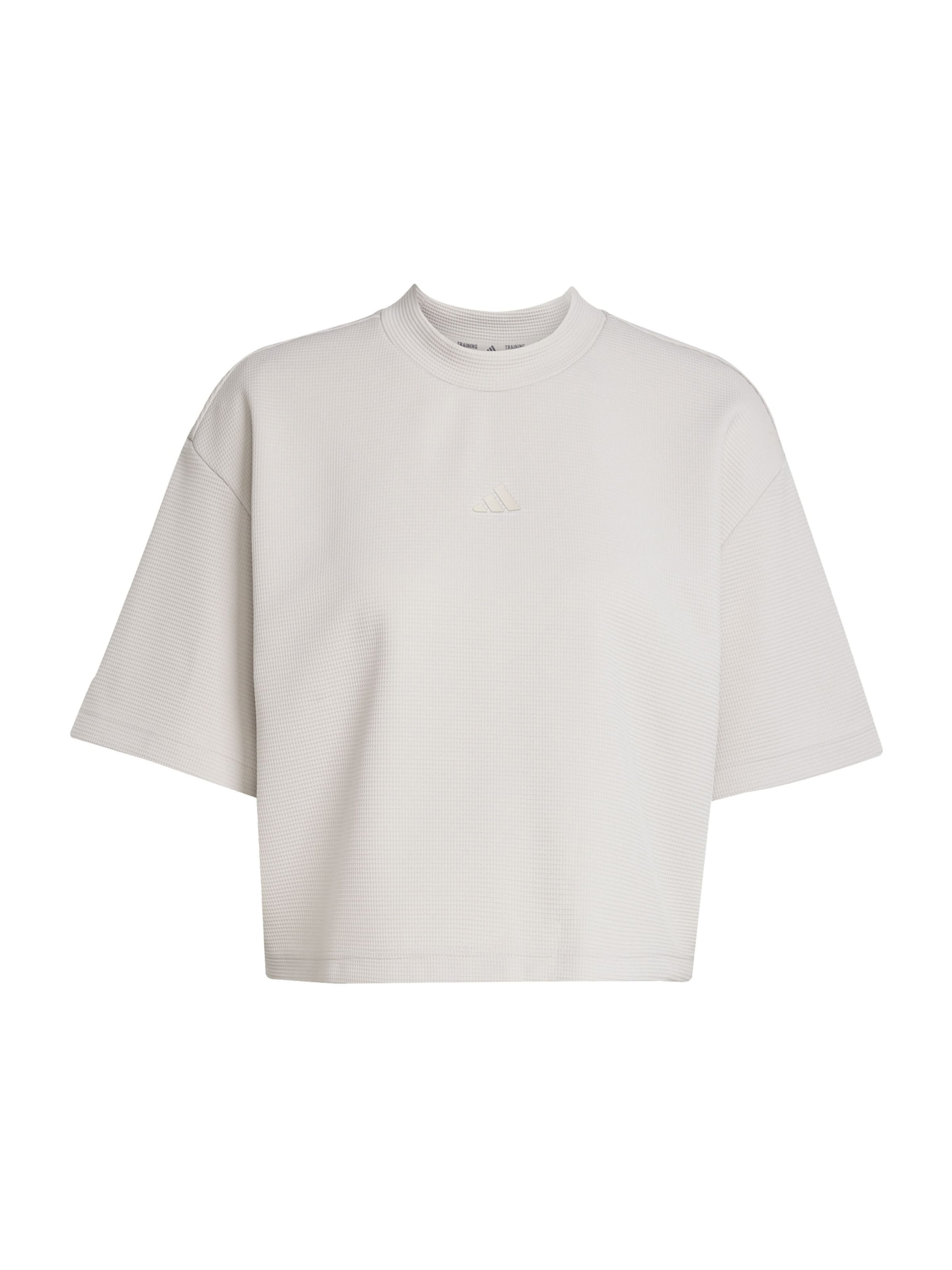 ADIDAS PERFORMANCE - Camiseta funcional en blanco: frente