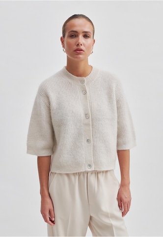 Cardigan 'Andrea' SECOND FEMALE en gris : devant