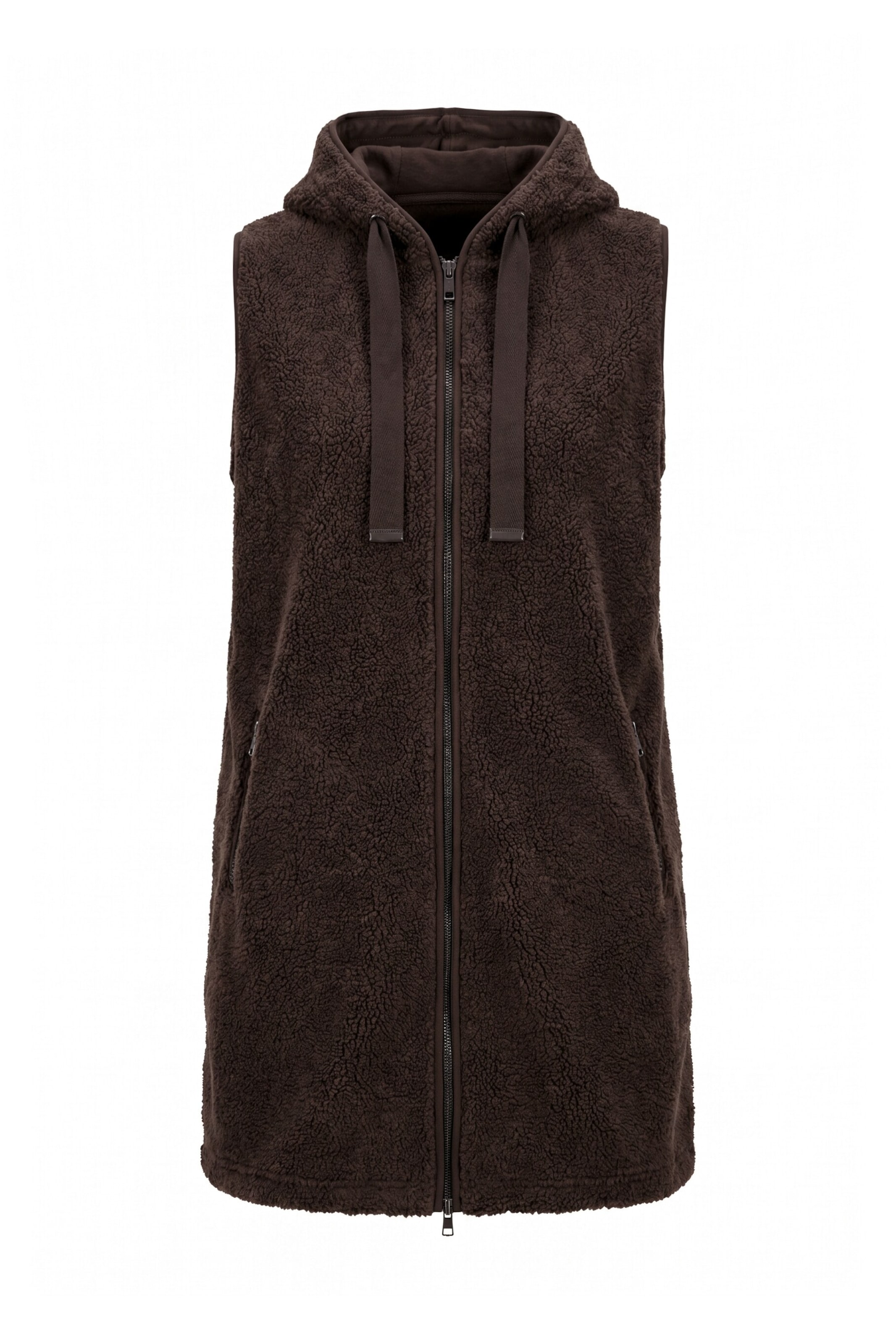 Ulla Popken Vest in M-L in Brown, Item view