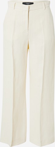 Weekend Max Mara Trousers with creases in Beige: front