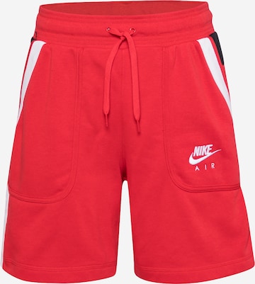 Pantaloni de la Nike Sportswear pe roșu: față