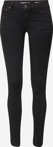 TOM TAILOR DENIM Скинни Джинсы в Черный: спереди