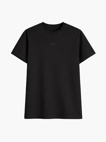 cfab (formerly creamy fabrics) Shirt 'Everyday' in Schwarz: Vorderseite