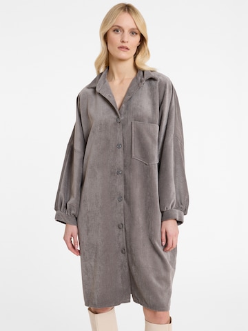 Robe-chemise 'Adida' Ana Alcazar en gris : devant