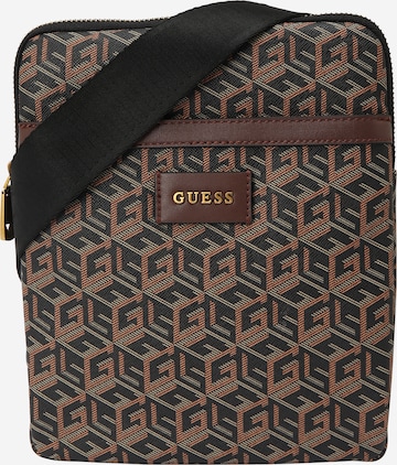 Sac à bandoulière 'EDERLO' GUESS en noir : devant