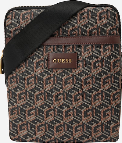 GUESS حقيبة تقليدية 'EDERLO' بـ بيج / كراميل / أسود, عرض المنتج