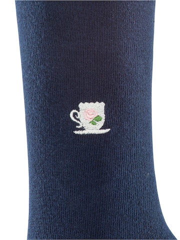 BURLINGTON Socks 'Brit Style' in Blue