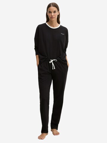 Marc O'Polo Pajama ' classic ' in Black: front