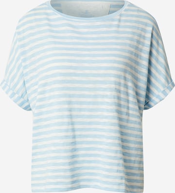 Herrlicher T-shirt 'Marlyn' i blå: framsida