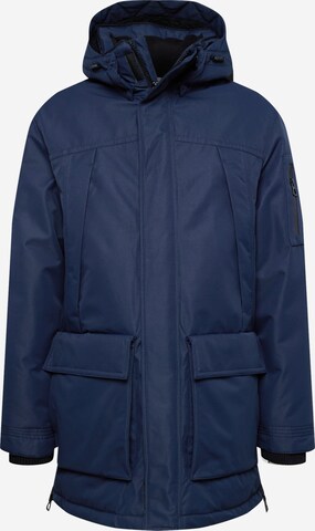 REDPOINT Winterparka 'Ezra' in Blauw: voorkant