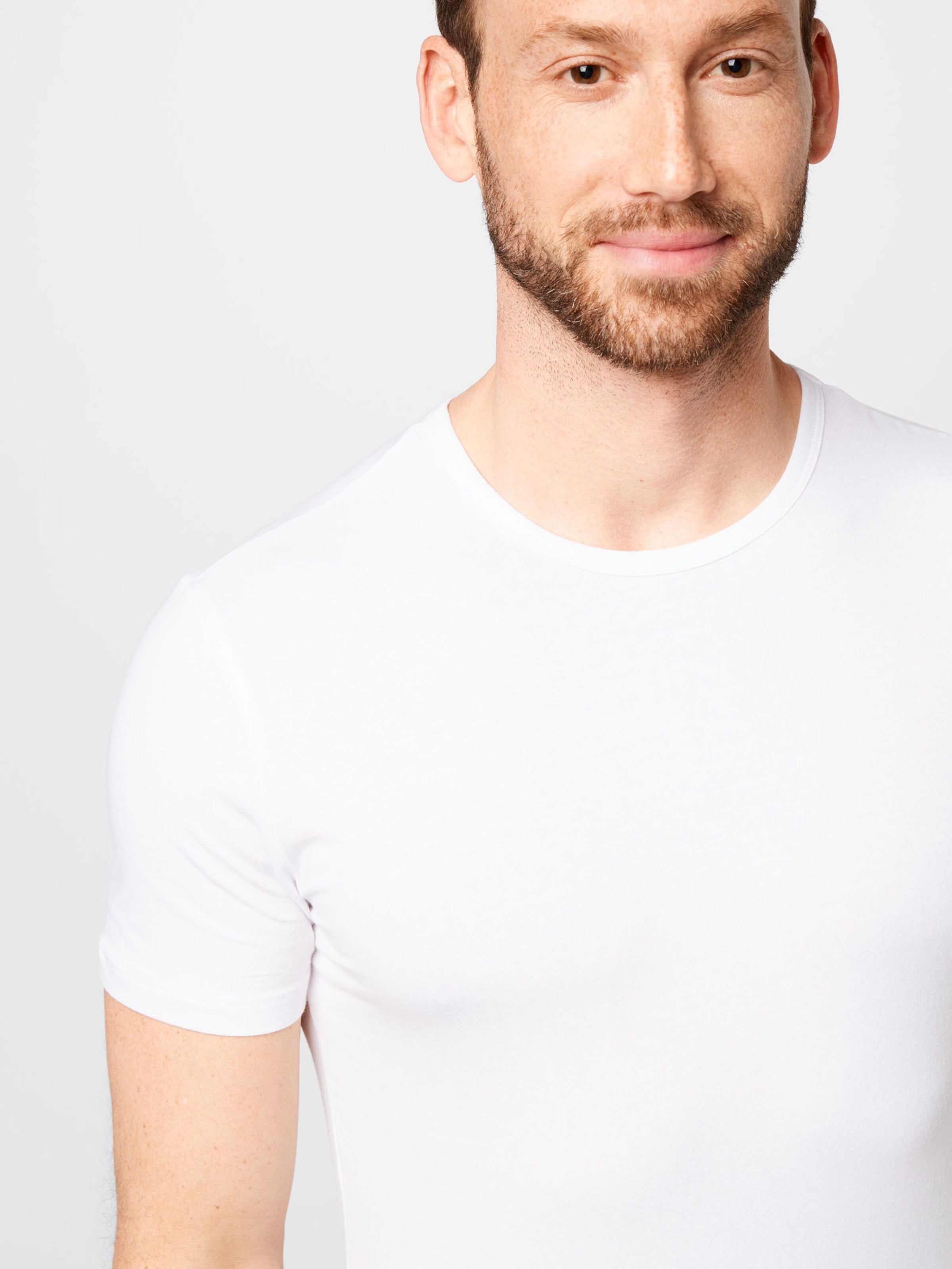 Männer Shirts OVS T-Shirt in Weiß - ED42376 Männer Shirts OVS T-Shirt in Weiß - ED42376