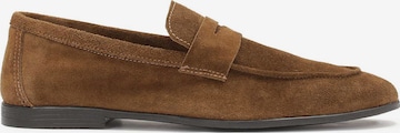 Slipper di Kazar in marrone: frontale