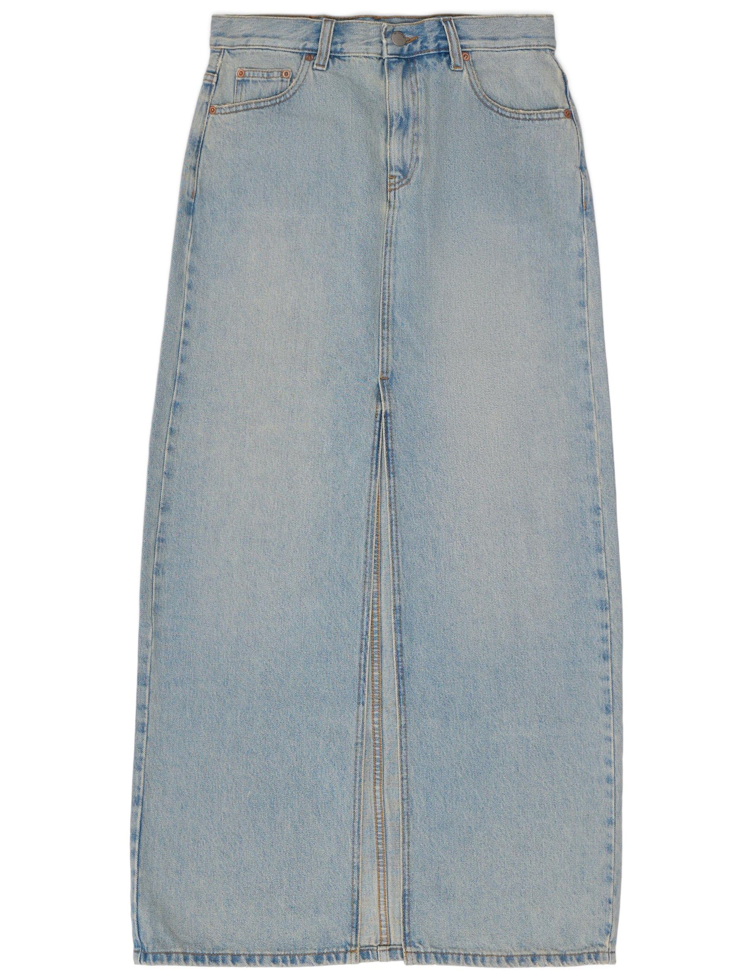 Dr. Denim Rock 'Myra Skirt'‌‌‌‌ in Grün: Vorderseite