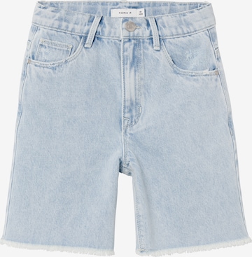 NAME IT Regular Shorts 'BELLA' in Blau: predná strana