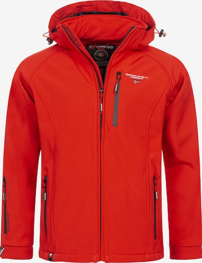 GEOGRAPHICAL NORWAY Übergangsjacke 'Herren Herbst Winter Jacke Softshell Jacke Outdoor Regen Übergangs' in S in rot, Produktansicht